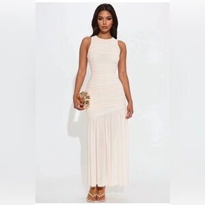 Kendall Ruched Maxi Dress